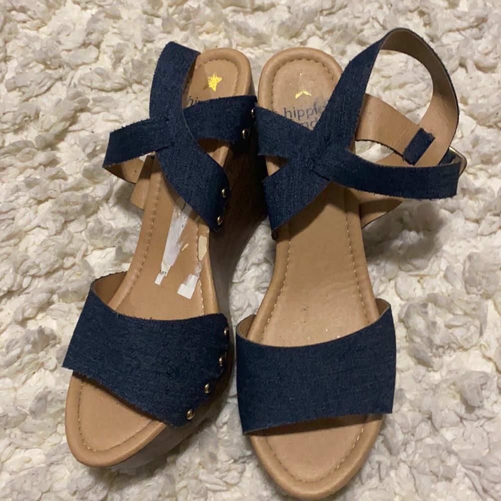 Woman Size 11 Jeans Wedges